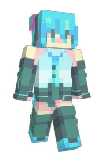 Donutbxtch Minecraft avatar full body