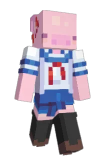 DoomCrossing Minecraft avatar full body