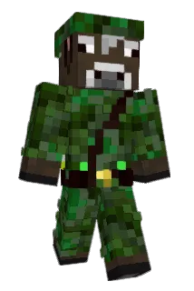 DoomedCow Minecraft avatar full body