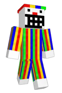 DopeyDaClown Minecraft avatar full body