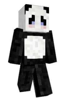 DopiePanda Minecraft avatar full body