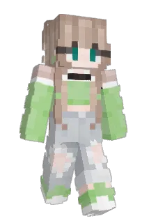 Dorathee Minecraft avatar full body