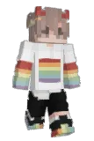 DoseiRiku Minecraft avatar full body