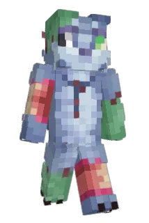 DotIso Minecraft avatar full body
