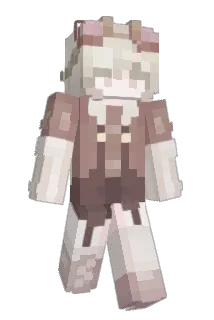DouYinXiaoQi Minecraft avatar full body