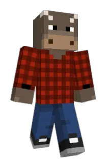 Double0M00P Minecraft avatar full body