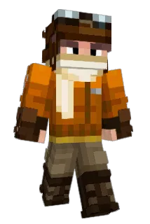 DoubleDogDareMe Minecraft avatar full body