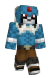 Dougfr Minecraft avatar full body