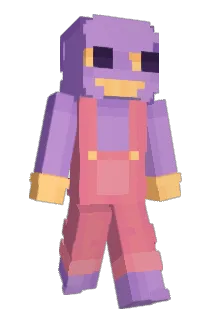 DownRealBad Minecraft avatar full body