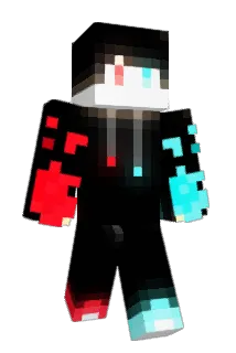 DrBluRay Minecraft avatar full body