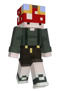 DraQ17 Minecraft avatar full body