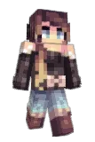 Dracoffee Minecraft avatar full body