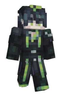 Draconiax Minecraft avatar full body
