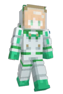 Draconyque Minecraft avatar full body