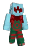Dracovish Minecraft avatar full body