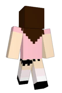 DragonGirlViVivi Minecraft avatar full body
