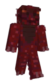 Dragon_Red_Fire Minecraft avatar full body