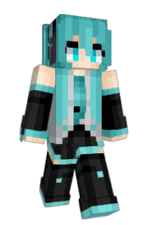 Dragon_Rose_ Minecraft avatar full body