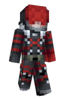 Dredgen_Blue Minecraft avatar full body