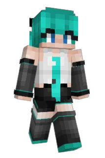 Drilling4mana Minecraft avatar full body