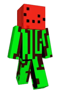DripMelon Minecraft avatar full body