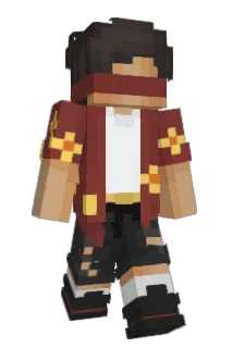 DrkMsngr Minecraft avatar full body