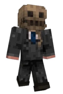 Drkkx Minecraft avatar full body