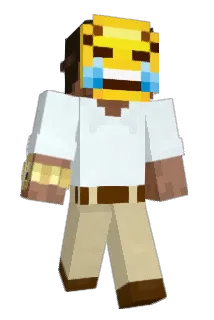 Drogue Minecraft avatar full body