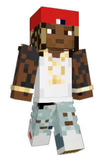 Droidinite Minecraft avatar full body