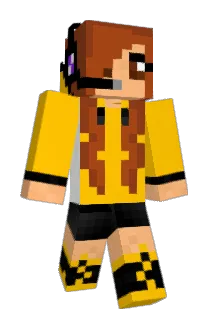 Drolefille Minecraft avatar full body