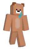 Droolbear Minecraft avatar full body
