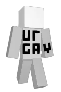 DropKikUrMum Minecraft avatar full body