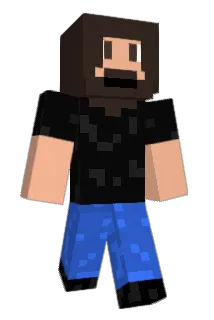 Dropeur Minecraft avatar full body
