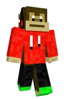 Dropfluit Minecraft avatar full body