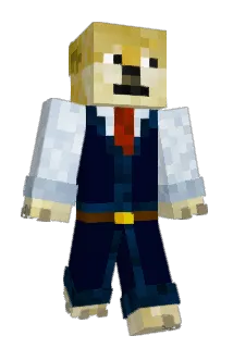 Drumsword Minecraft avatar full body