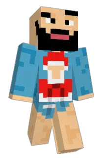 Drunkasaurus Minecraft avatar full body