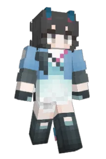 Du_Lumi_ Minecraft avatar full body