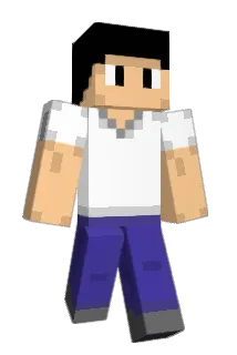 Dualcrack Minecraft avatar full body