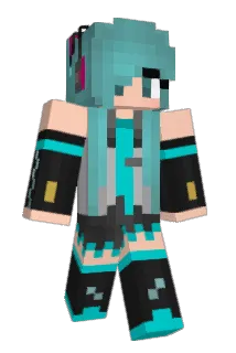 Duallity Minecraft avatar full body