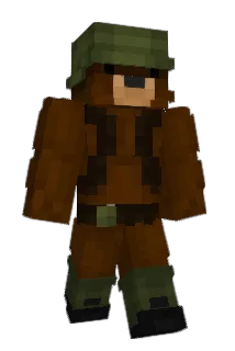 Dubble14 Minecraft avatar full body