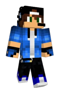 Ducatista Minecraft avatar full body