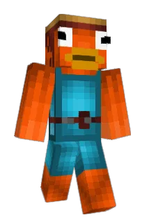 DuckTehGawd Minecraft avatar full body