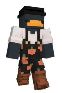 Duckeroo Minecraft avatar full body