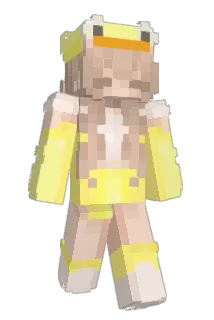 DuckieLamp Minecraft avatar full body