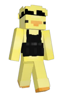 Ducksaredinosaur Minecraft avatar full body