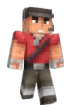 Duckscout Minecraft avatar full body