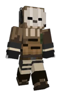 Dudebucket Minecraft avatar full body