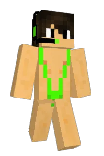 Dudecorn Minecraft avatar full body