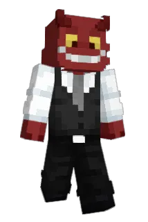 Due Minecraft avatar full body