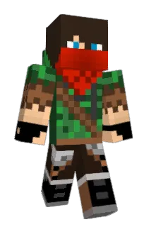 DueLunte Minecraft avatar full body